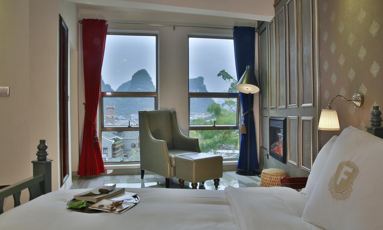 Fanli Hotel Yangshuo West Street Kuej-lin Exteriér fotografie